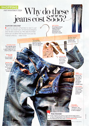 Illustration for article titled Is A Pair of Jeans 'Ever' Worth $555? 'Marie Claire' Sure Isn't Saying!